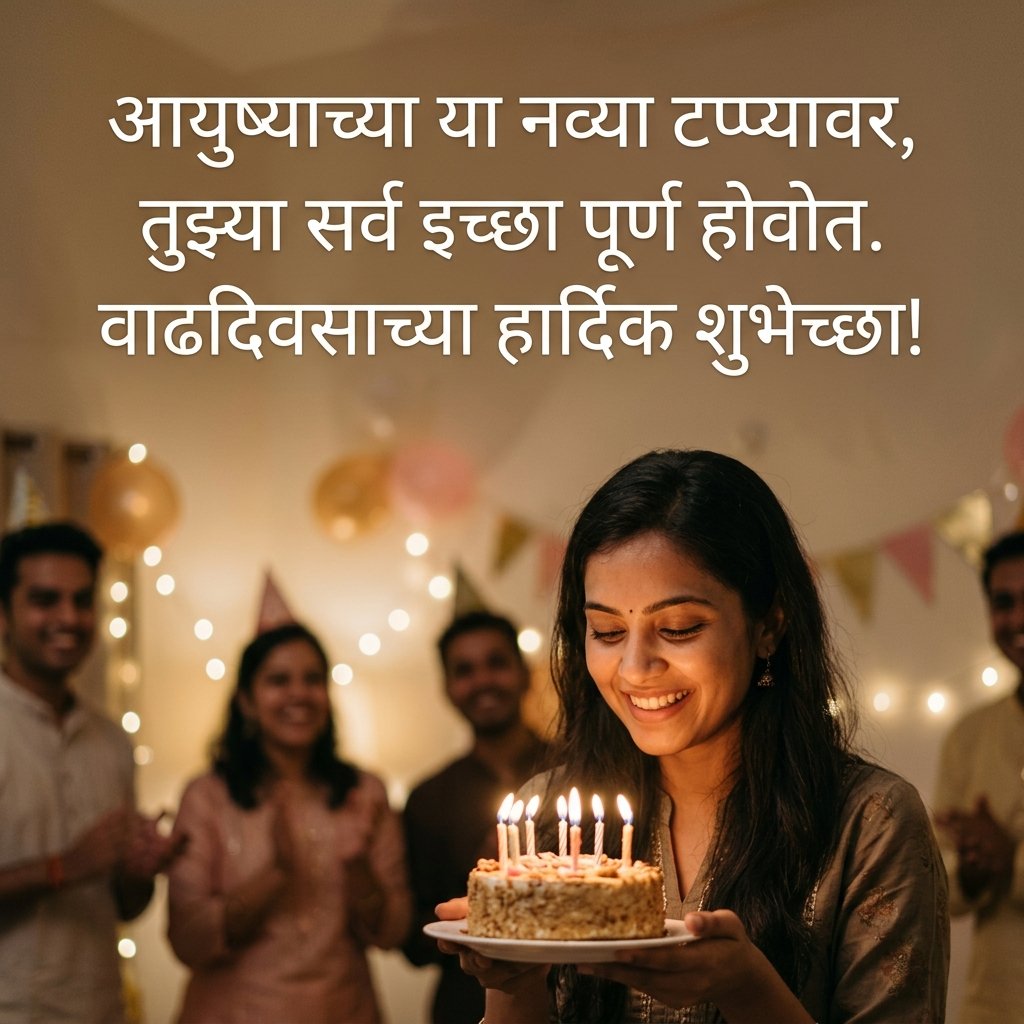 Birthday Shayari in Marathi