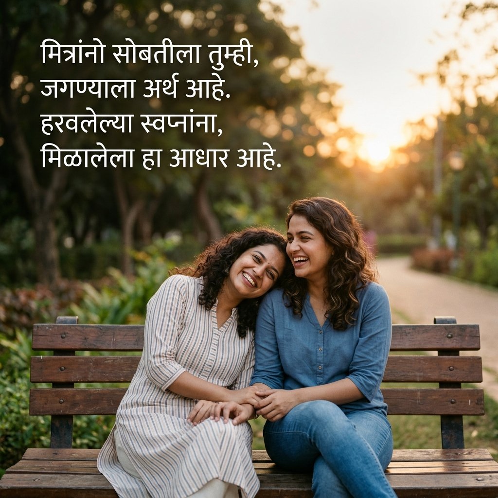 Friendship Shayari in Marathi