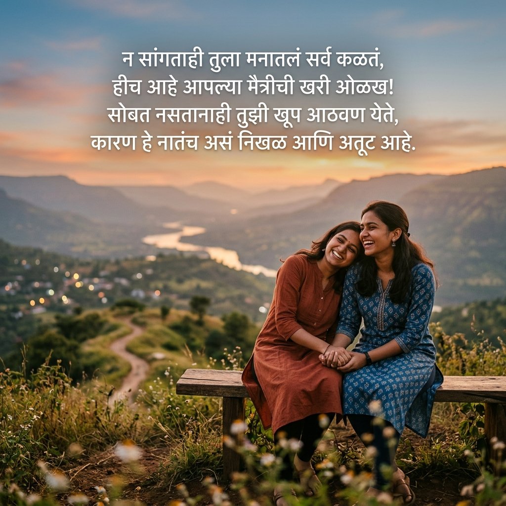Friendship Shayari in Marathi