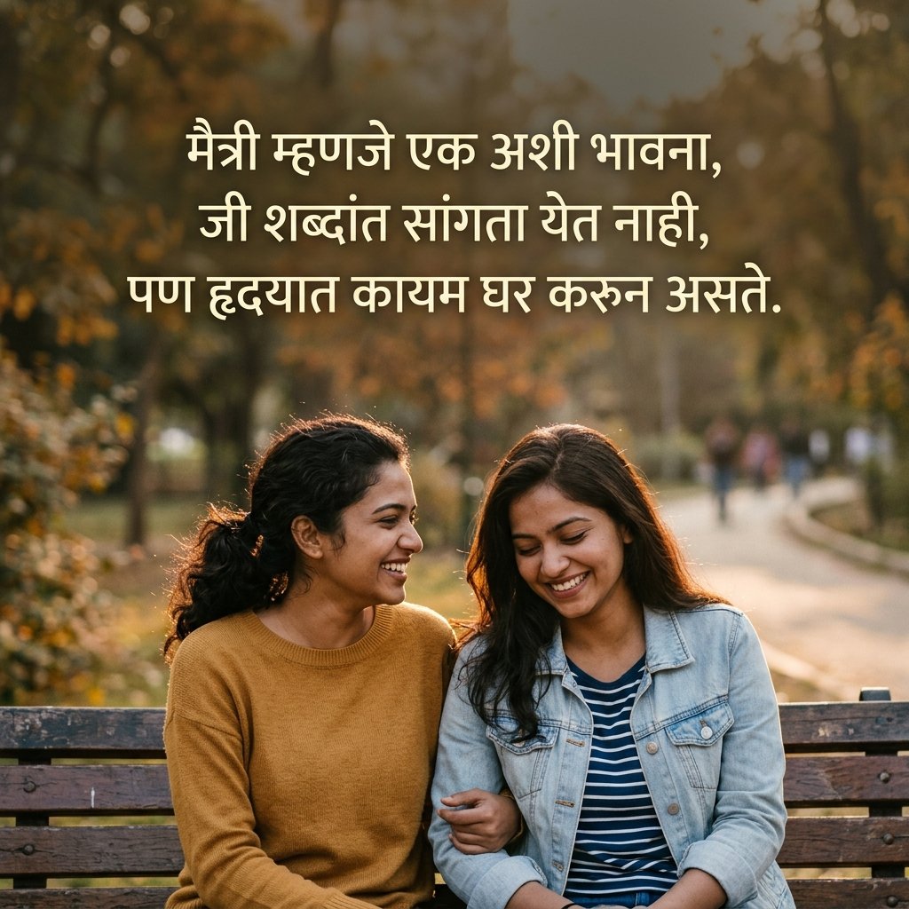 Friendship Shayari in Marathi
