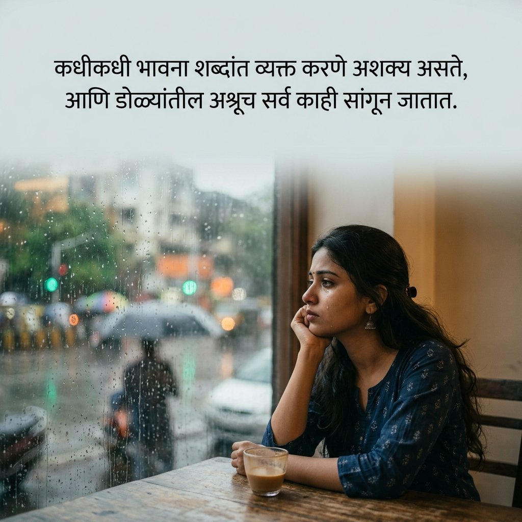 Sad Shayari Marathi