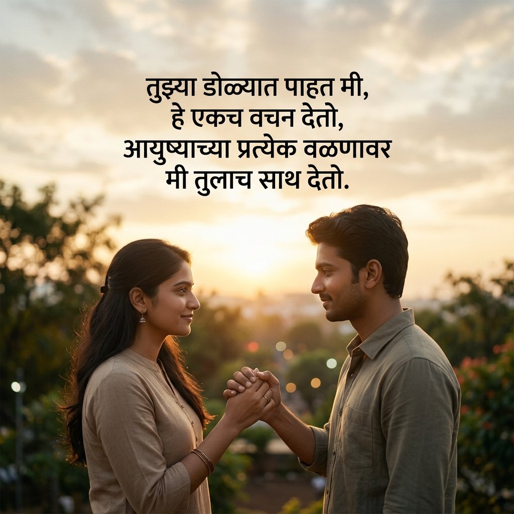 Promise Day Shayari Marathi