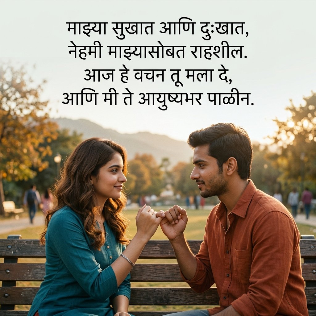 Promise Day Shayari Marathi