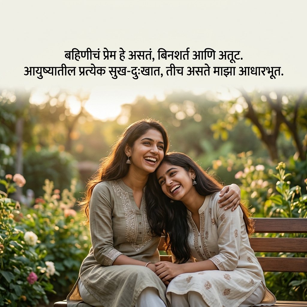 Sister Shayari Marathi 